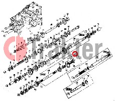 CUSCINETTO ALBERO POSTERIORE ORIGINAL KUBOTA 08101-06203
