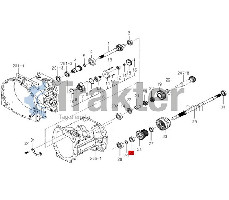 ΡΟΥΛΕΜΑΝ ΑΞΟΝΑ PTO ORIGINAL ISEKI V600-110-620-50