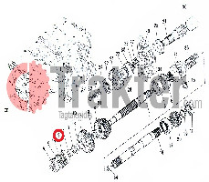 CUSCINETTO ALBERO CAMBIO 08101-06303 PL501-12150 T2050-23470 OEM