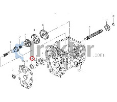 SHAFT PROPELLER BEARING ORIGINAL ISEKI V600-110-620-40