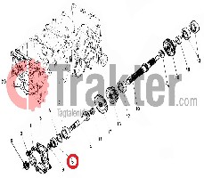 KUGELLAGER ANTRIEBSWELLE 08141-06203 15271-74191 15271-74190 14301-74190 14301-74192 70060-03265 OEM