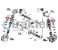 KUGELLAGER VORDERRAD 1nd GELENKWELLE 08101-06910 OEM