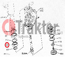 COJINETE DE RUEDA DELANTERA 2er 08101-06910 OEM