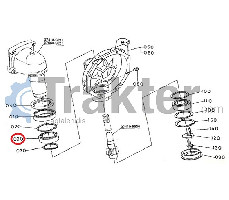 COJINETE DE RUEDA DELANTERA 2er 08101-06910 OEM