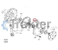 CUSCINETTO RUOTA ANTERIORE OUT ORIGINAL KUBOTA 37410-57330 08101-06206