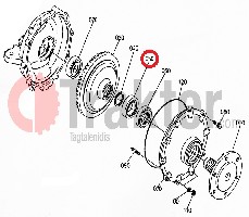 CUSCINETTO RUOTA ANTERIORE OUT