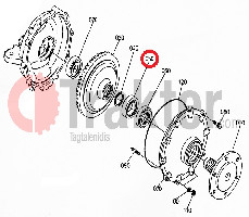 CUSCINETTO RUOTA ANTERIORE OUT