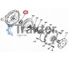 CUSCINETTO RUOTA ANTERIORE INSIDE 08101-06208 6A700-16590 K7561-12150 MM001-06208 TC210-26280 OEM