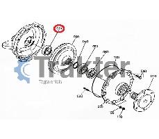 CUSCINETTO RUOTA ANTERIORE INSIDE 08101-06208 6A700-16590 K7561-12150 MM001-06208 TC210-26280 OEM
