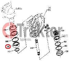 KUGELLAGER VORDERRAD GELENKWELLE 08101-06008 OEM