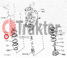 BEARING FRONT WHEEL TURNS 08101-06911 OEM