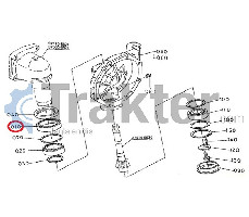 BEARING FRONT WHEEL TURNS 08101-06911 OEM