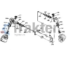 KUGELLAGER GELENKWELLE DIFFERENTIAL VORN ORIGINAL KUBOTA 08101-06304