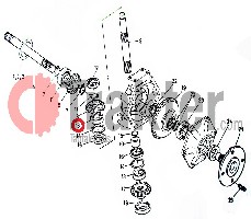 CUSCINETTO RUOTA LATO INFERIORE 08101-06009 OEM