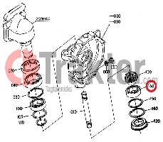 CUSCINETTO RUOTA TURNS BOBINA 08101-06207 08181-06207 70030-35029 70060-03352 T2050-23460 OEM