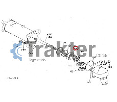 COJINETE MEDIO EJE DIFERENCIAL DELANTERO SUPERIOR 08101-06208 6A700-16590 K7561-12150 MM001-06208 TC210-26280 OEM