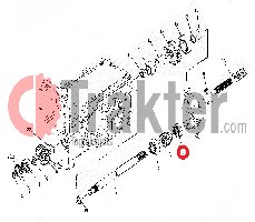 COPERCHIO CUSCINETTO 08101-06304 PL501-12170 OEM