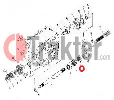 CUBIERTA DE COJINETE 08101-06304 PL501-12170 OEM