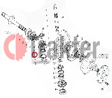 KUGELLAGER SENKRECHTE ACHSE UNTEN 4X4