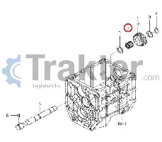 CUSCINETTO RULLI SOSPENSIONE ASSE ORIGINAL ISEKI V653-622-282-00
