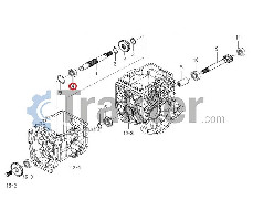 RODAMIENTO DE TRANSMISIÓN PTO ORIGINAL ISEKI V600-110-620-40