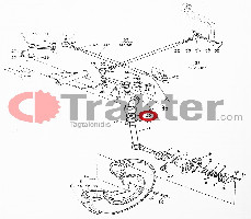KUGELLAGER EINFACHES DIFFERENTIAL VORN ORIGINAL KUBOTA 34150-11250 34150-11251