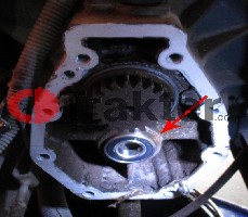 ALBERO DI TRASMISSIONE CUSCINETTO APPOGGIAMENTO DEL VOLANO