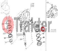 KUGELLAGER GELENKWELLE SENKRECHTE ACHSE HALBWELLE 08101-06305 35890-41290 OEM