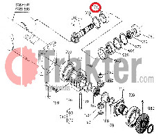 BOBINA DE COJINETE KUBOTA ORIGINAL 37410-58110