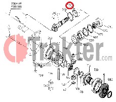 CUSCINETTO BOBINA ORIGINAL KUBOTA 37410-58110
