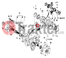 CUSCINETTO DIFFERENZIALE GRUPPO PO 08101-06008 OEM