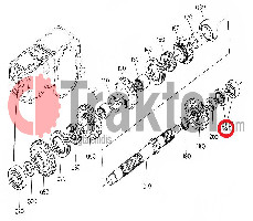 KUGELLAGER GETRIEBE ORIGINAL KUBOTA 08101-06202