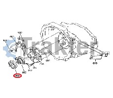CUSCINETTO FRIZIONE 3c001-26350 OEM ta040-20700 tc650-26350