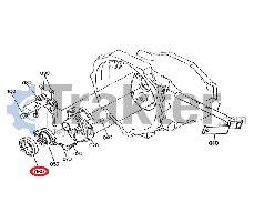 CUSCINETTO FRIZIONE 3c001-26350 OEM ta040-20700 tc650-26350