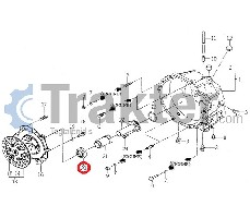 CUSCINETTO FRIZIONE ORIGINAL ISEKI 1614-120-002-00