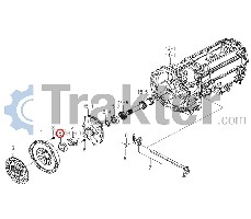 CUSCINETTO FRIZIONE ORIGINAL ISEKI 1742-120-002-00