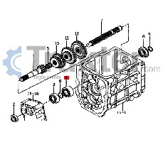 CUSCINETTO CAMBIO ORIGINAL ISEKI V606-110-520-50