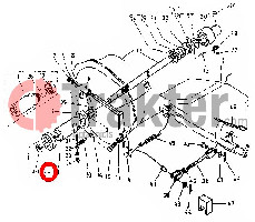 CLUTCH BEARING ORIGINAL KUBOTA 32150-14820 32270-14820