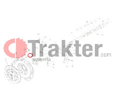 CLUTCH BEARING ORIGINAL KUBOTA 67311-13320