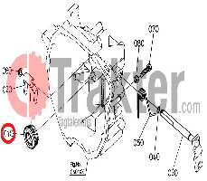 CUSCINETTO FRIZIONE ORIGINAL KUBOTA 6a320-13210