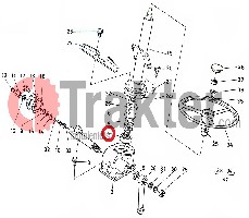 KUGELLAGER LENKUNG UNTEN ORIGINAL KUBOTA 66591-41130