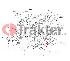 DRENAJE PARA CUERPO KUBOTA ORIGINAL 15841-73020 16871-73020
