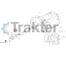 ORING ASSE DI TRASMISSIONE ORIGINAL ISEKI V721-103-107-00