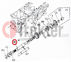 GETRIEBEWELLE 4X4 ORIGINAL KUBOTA 67321-14810