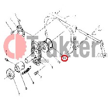 GETRIEBEGEHÄUSE ALUMINIUM O-RING 04811-50650 OEM