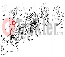 SCATOLA CAMBIO CASE ORIGINAL KUBOTA 6a700-12112