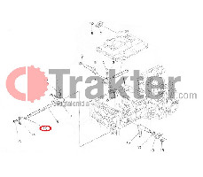 GANGWAHLHEBEL O-RING ORIGINAL KUBOTA 04816-06100