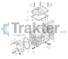 GEARBOX CAP ORIGINAL ISEKI 1340-253-002-00