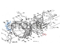 GETRIEBEKAPPE MIT HYDRAULIKÖLSENSOR ORIGINAL KUBOTA 6C040-56123