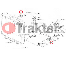 KLEMME ABDECKUNG 4X4 ACHSE ORIGINAL KUBOTA 66591-57150 15108-72873 15108-72870